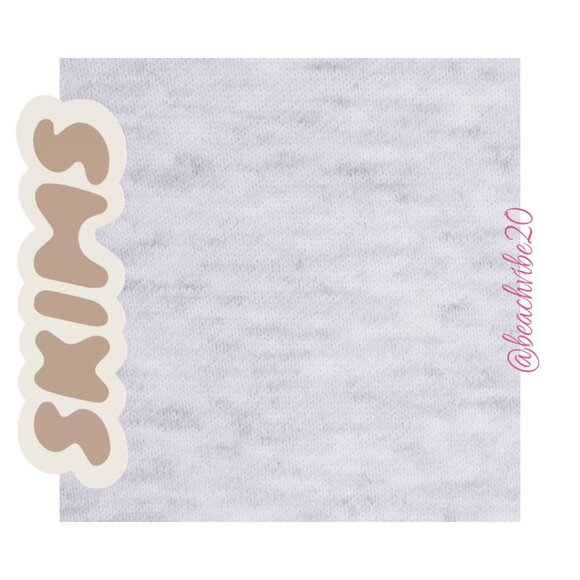 SKIMS Cotton Fleece Classic Crew Light Heather Grey 3X NWOT - Picture 5 of 6